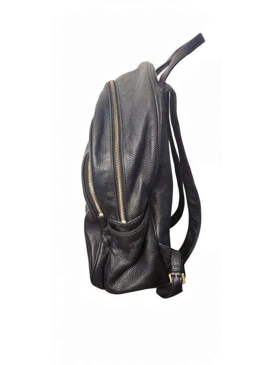 Authentic Michael Kors Abbey Medium Pebbled Leather Backpack  display picture 3